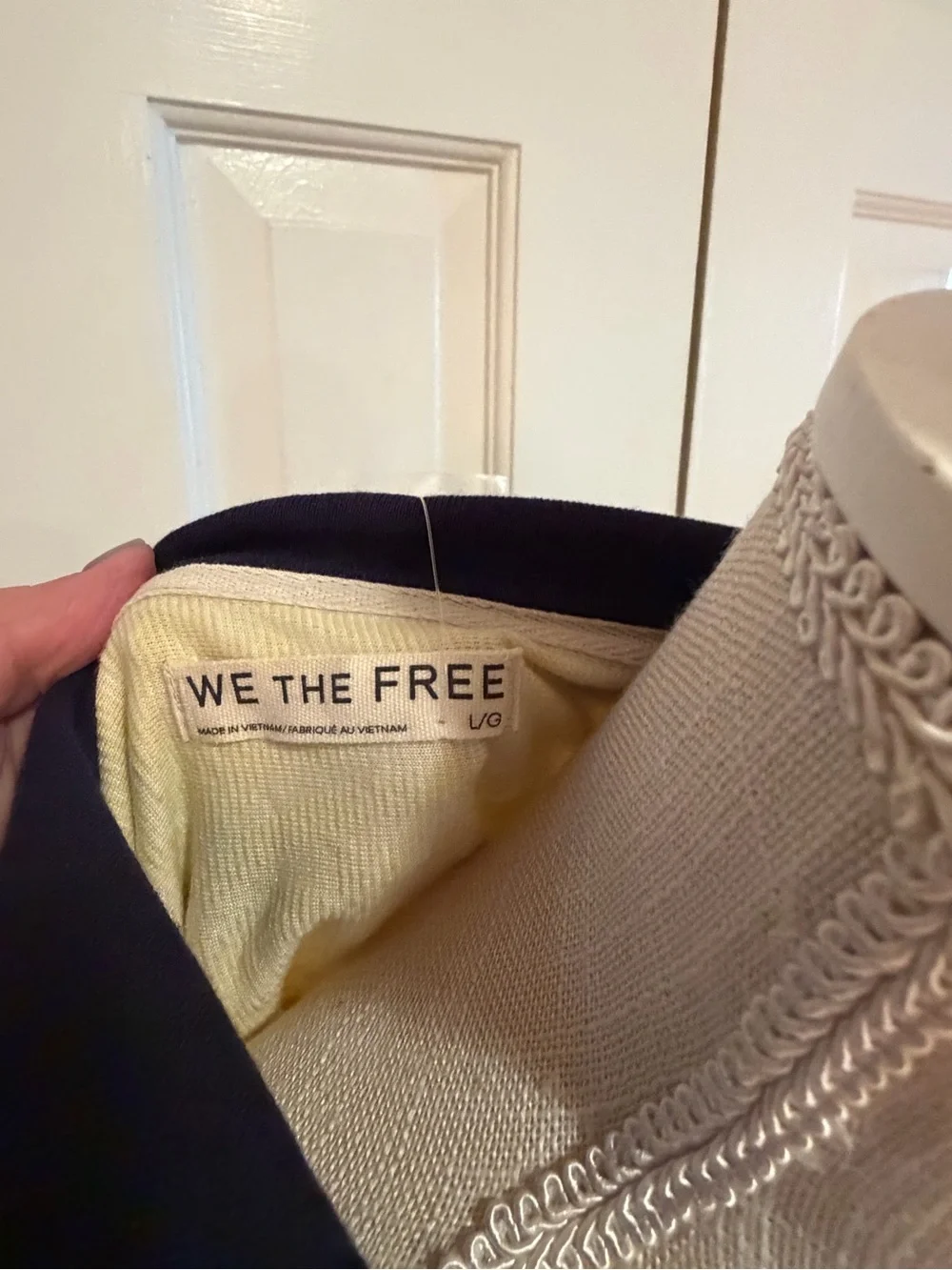 Free People Always Sunny Tee. NWT. Size L